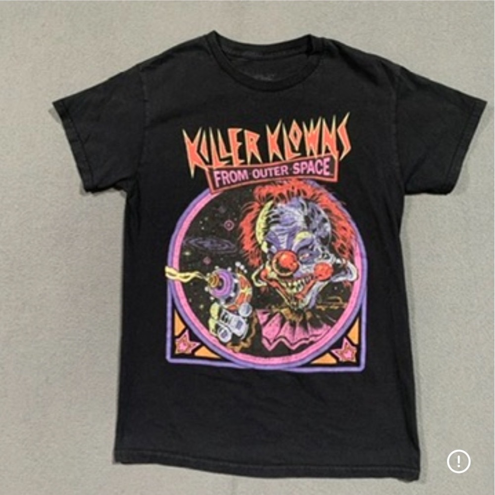 Spencers Killer Klowns‎ From Outer Space T-Shirt Small Black